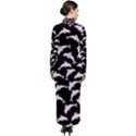 Dolphins Fish Pattern Ocean Sea Fins Aquatic Turtleneck Maxi Dress View2