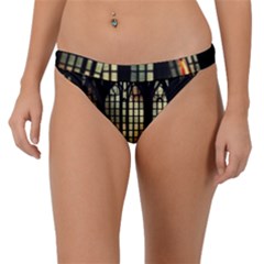 Stained Glass Window Gothic Haunted Eerie Band Bikini Bottoms