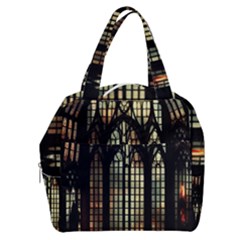 Stained Glass Window Gothic Haunted Eerie Boxy Hand Bag