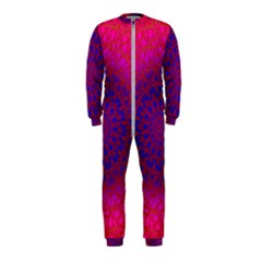 Geometric Pattern Line Art Kaleidoscope Symmetry Onepiece Jumpsuit (kids)