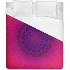 Geometric Pattern Line Art Kaleidoscope Symmetry Duvet Cover (california King Size)