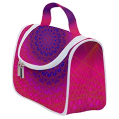 Geometric Pattern Line Art Kaleidoscope Symmetry Satchel Handbag