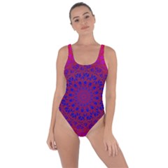 Geometric Pattern Line Art Kaleidoscope Symmetry Bring Sexy Back Swimsuit by Jancukart