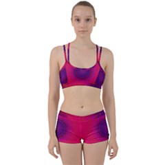 Geometric Pattern Line Art Kaleidoscope Symmetry Perfect Fit Gym Set