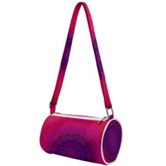 Geometric Pattern Line Art Kaleidoscope Symmetry Mini Cylinder Bag