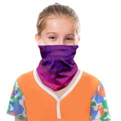 Geometric Pattern Line Art Kaleidoscope Symmetry Face Covering Bandana (kids) by Jancukart