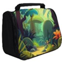 Jungle Rainforest Tropical Forest Jungle Scene Full Print Travel Pouch (Big) View2