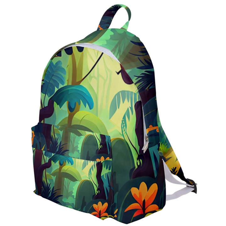 Jungle Rainforest Tropical Forest Jungle Scene The Plain Backpack