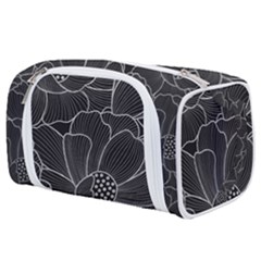 Flower Pattern Background Floral Beautiful Bloom Toiletries Pouch