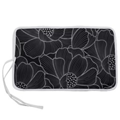 Flower Pattern Background Floral Beautiful Bloom Pen Storage Case (m) by Jancukart