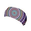 Kaleidoscope Geometric Circles Mandala Pattern Yoga Headband View1