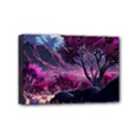 Landscape Landscape Painting Purple Purple Trees Mini Canvas 6  x 4  (Stretched) View1