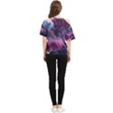 Landscape Landscape Painting Purple Purple Trees One Shoulder Cut Out Tee View2