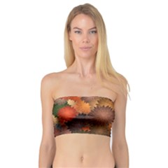 Flower Flora Decoration Pattern Drawing Floral Bandeau Top