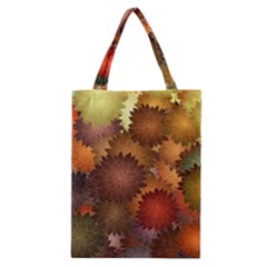 Flower Flora Decoration Pattern Drawing Floral Classic Tote Bag