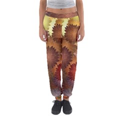 Flower Flora Decoration Pattern Drawing Floral Women s Jogger Sweatpants