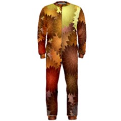 Flower Flora Decoration Pattern Drawing Floral Onepiece Jumpsuit (men)