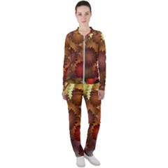 Flower Flora Decoration Pattern Drawing Floral Casual Jacket And Pants Set