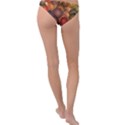 Flower Flora Decoration Pattern Drawing Floral Ring Detail Bikini Bottoms View2