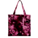 Flower Flora Decoration Pattern Drawing Leaves Zipper Grocery Tote Bag View1