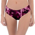 Flower Flora Decoration Pattern Drawing Leaves Reversible Classic Bikini Bottoms View3