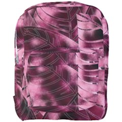 Flower Flora Decoration Pattern Drawing Leaves Full Print Backpack