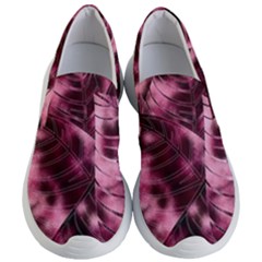 Flower Flora Decoration Pattern Drawing Leaves Women s Lightweight Slip Ons