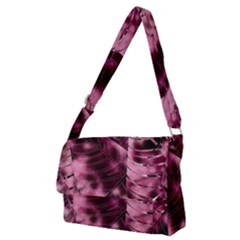 Flower Flora Decoration Pattern Drawing Leaves Full Print Messenger Bag (m)