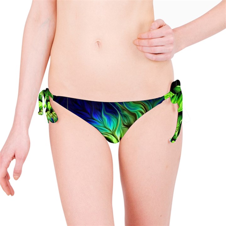 Fractal Art Pattern Abstract Fantasy Digital Bikini Bottoms