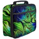 Fractal Art Pattern Abstract Fantasy Digital Full Print Lunch Bag View3