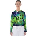 Fractal Art Pattern Abstract Fantasy Digital Women s Slouchy Sweat View1