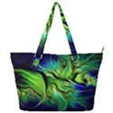 Fractal Art Pattern Abstract Fantasy Digital Full Print Shoulder Bag View1