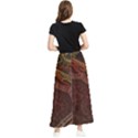 Fractal Pattern Geometric Pattern Maxi Chiffon Skirt View2