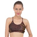 Fractal Pattern Geometric Pattern Basic Training Sports Bra View1