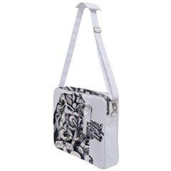 Scarface Movie Traditional Tattoo Cross Body Office Bag by tradlinestyle