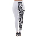 Scarface Movie Traditional Tattoo Lightweight Velour Leggings View2