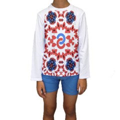 Im Fourth Dimension Adkps Kids  Long Sleeve Swimwear by imanmulyana