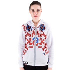 Im Fourth Dimension Adkps Women s Zipper Hoodie