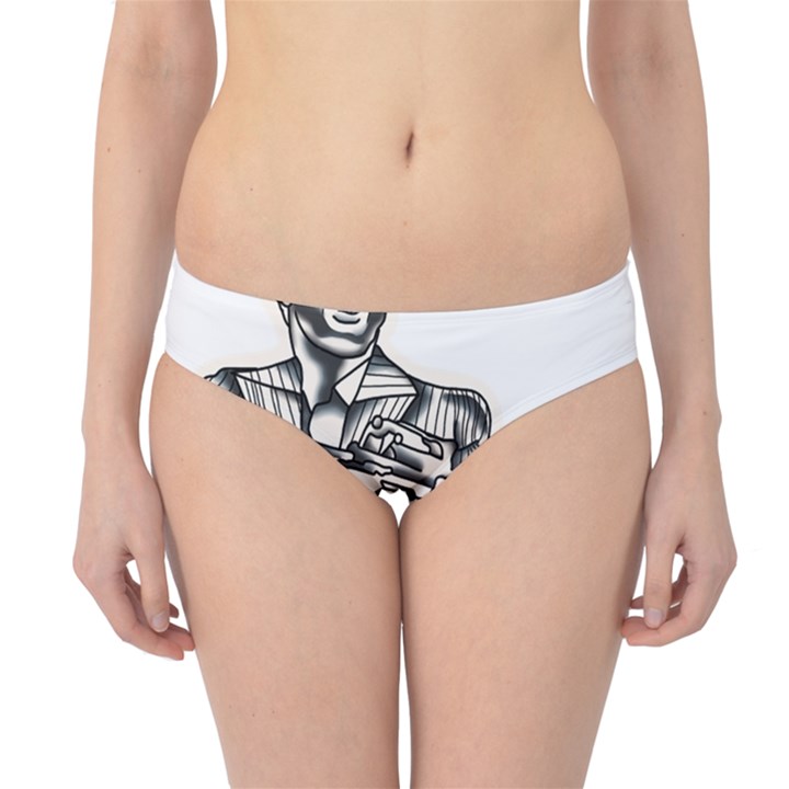 Scarface Movie Traditional Tattoo Hipster Bikini Bottoms