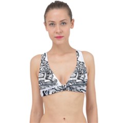 Scarface Movie Traditional Tattoo Classic Banded Bikini Top