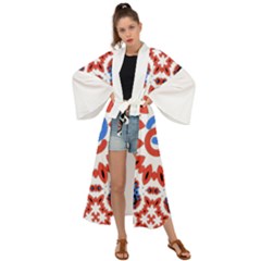  Im Fourth Dimension Adkps Strap Maxi Kimono by imanmulyana