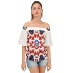  Im Fourth Dimension Adkps Strap Off Shoulder Short Sleeve Top by imanmulyana