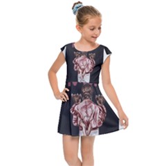 1679055305371 Jpeg 1679065992300 Kids  Cap Sleeve Dress by BRAHIMSHOPPING2023