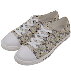 Pattern My Neighbor Totoro Women s Low Top Canvas Sneakers by danenraven