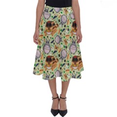 My Neighbor Totoro Pattern Perfect Length Midi Skirt by danenraven