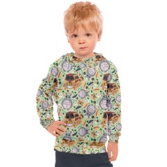 My Neighbor Totoro Pattern Kids  Hooded Pullover by danenraven