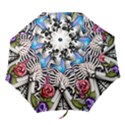 Floral Skeletons Folding Umbrellas View1