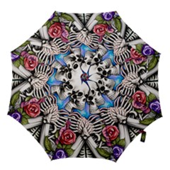 Floral Skeletons Hook Handle Umbrellas (medium) by GardenOfOphir