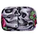 Black Skulls Red Roses Make Up Pouch (Small) View2