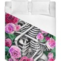 Floral Skeletons Duvet Cover (California King Size) View1